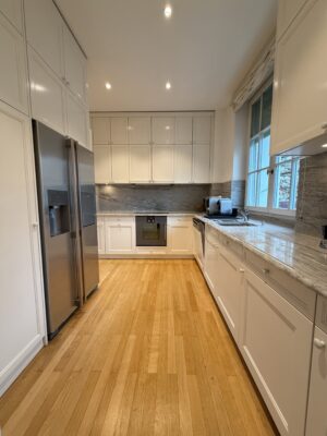 Kitchen of the Pierce Apartment in Palais Kraft