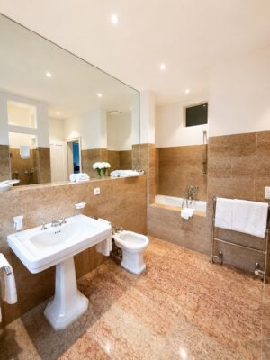 Pierce Apartment Master Bathroom